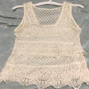 4 for $20!!! Lace crochet top